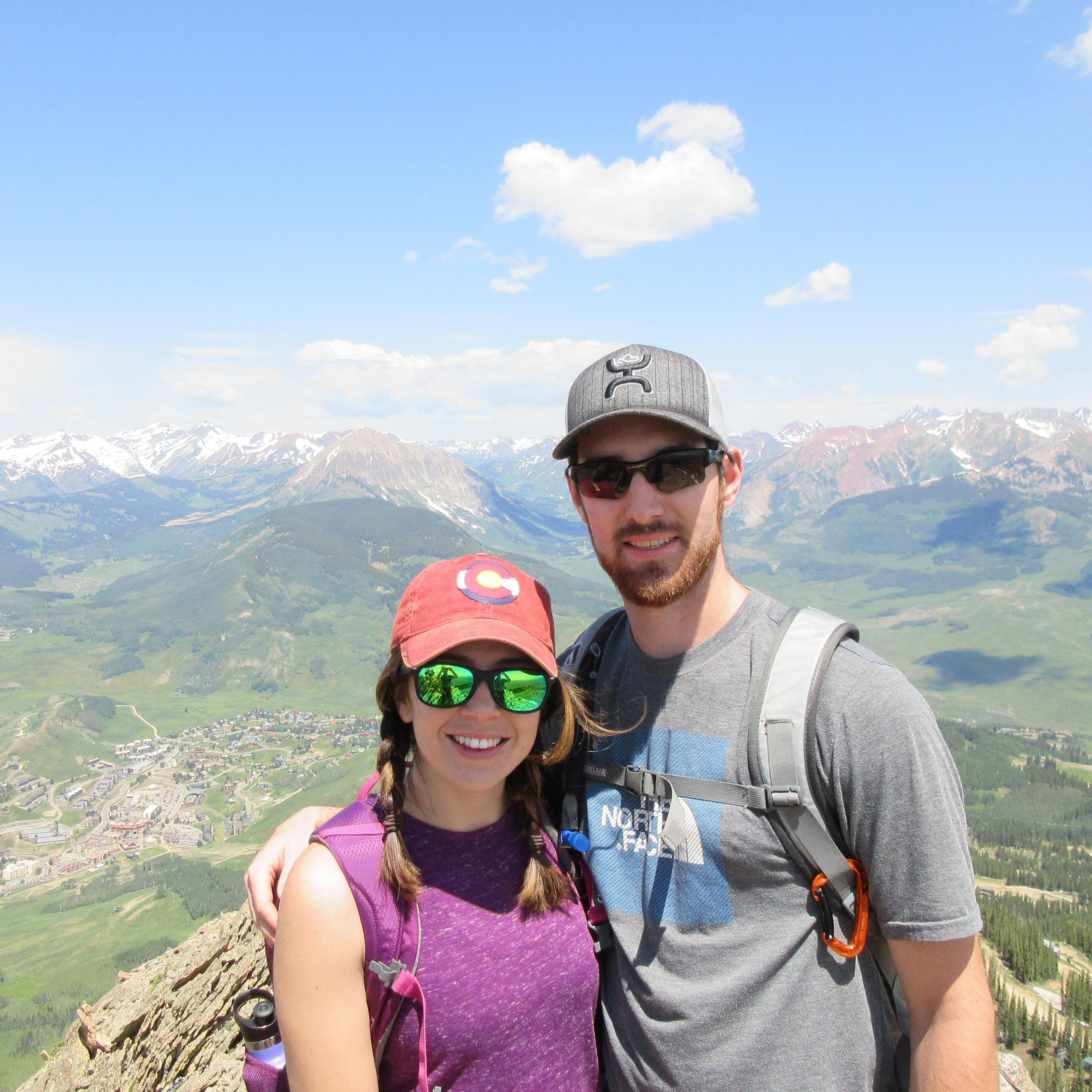 On top of Mt. Crested Butte