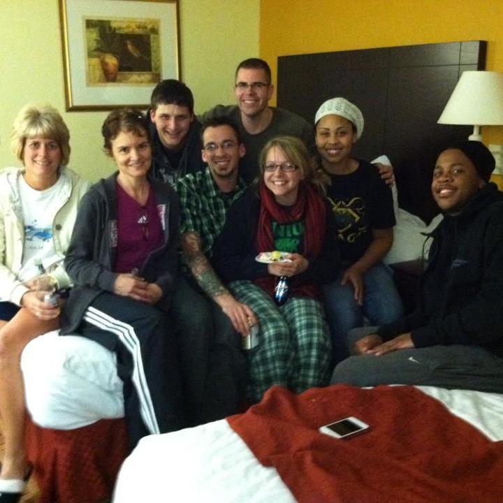 Our training group, our last night together before we graduated!