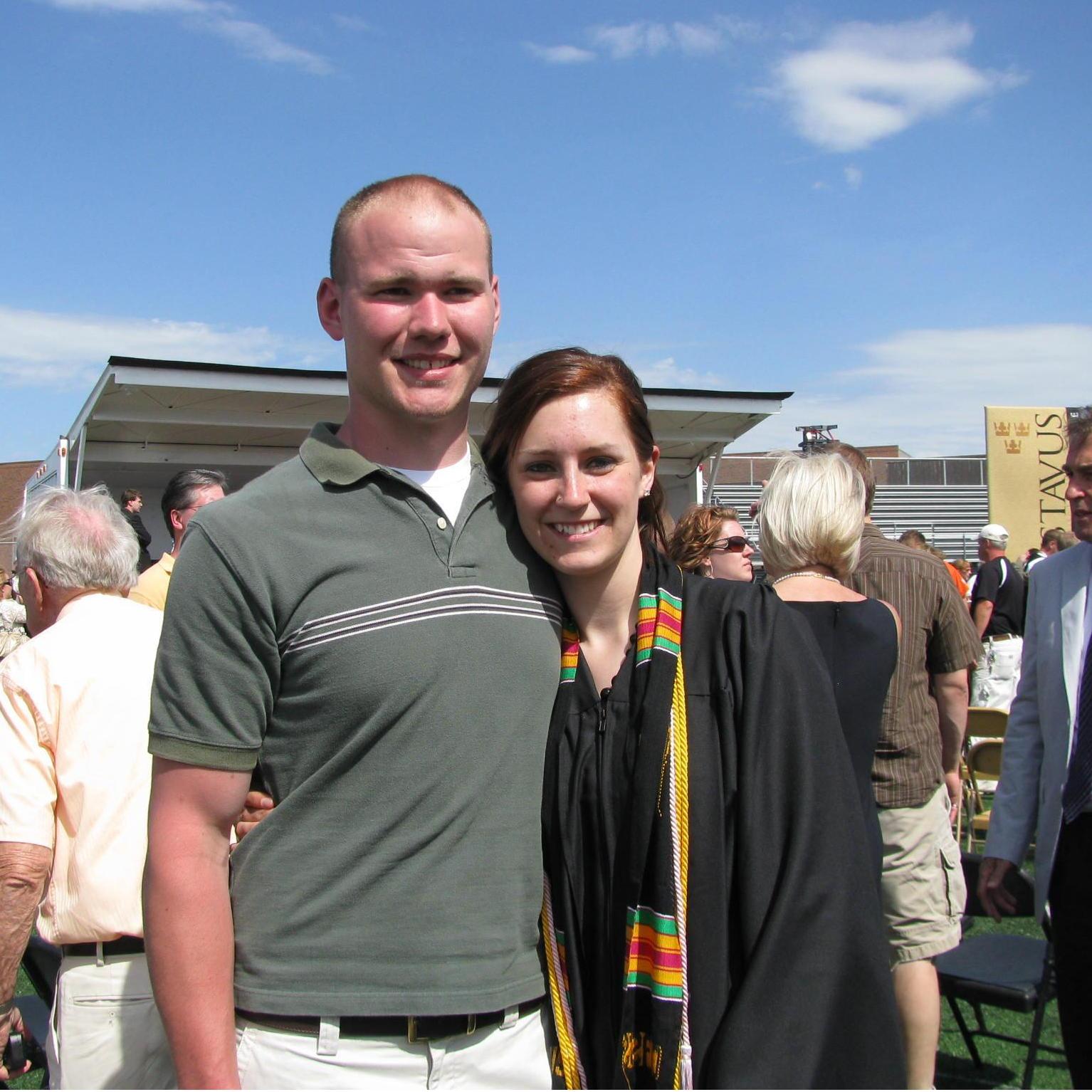 Rita's Graduation from Gustavus