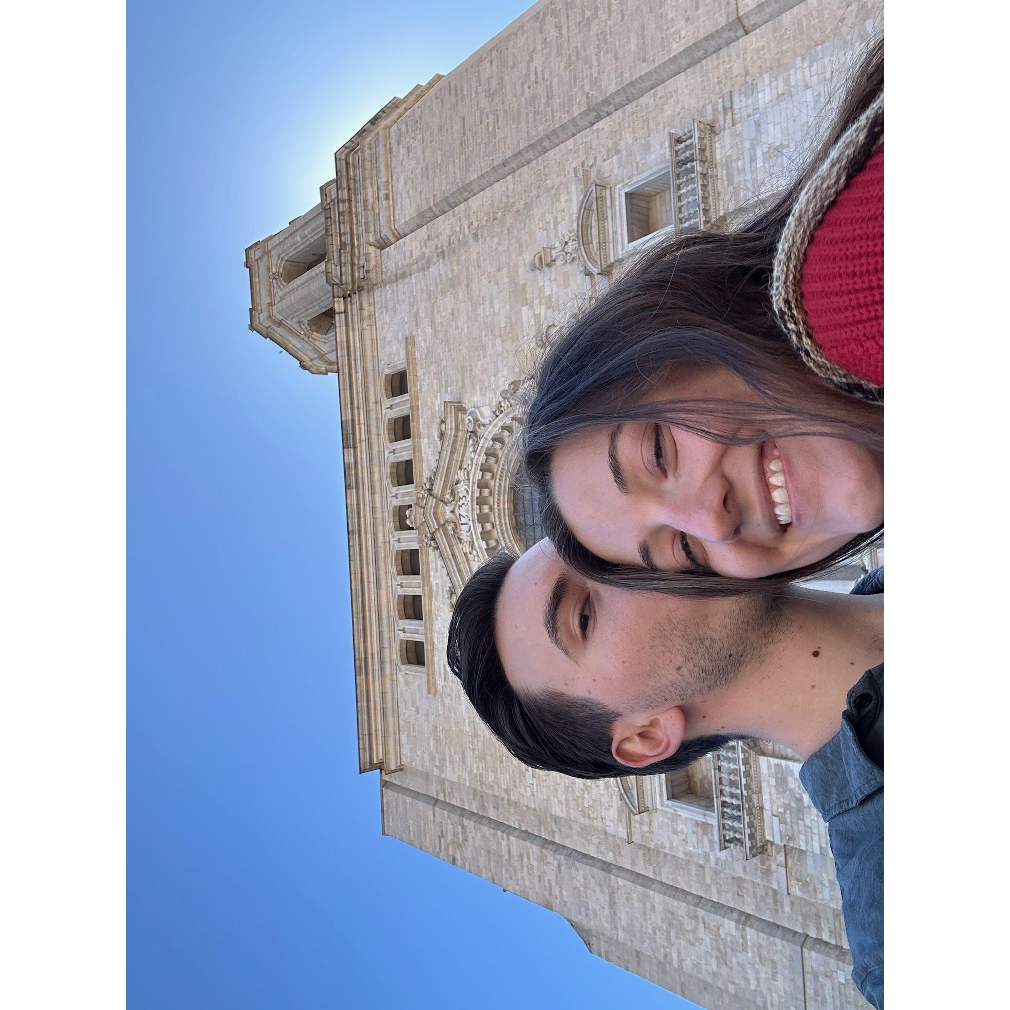 In front of the Sept in Girona 5/3/24