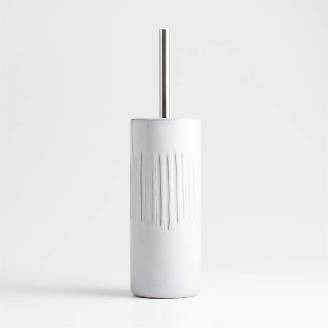 Marah White Ceramic Toilet Brush