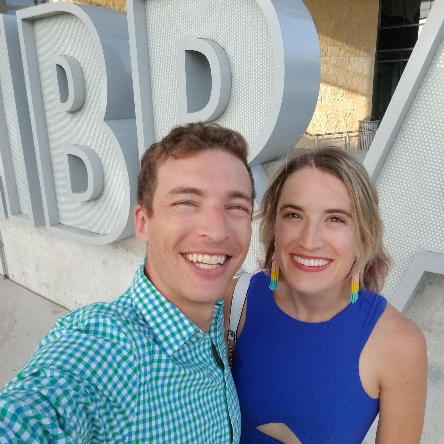 Date night at the Austin Public Library.