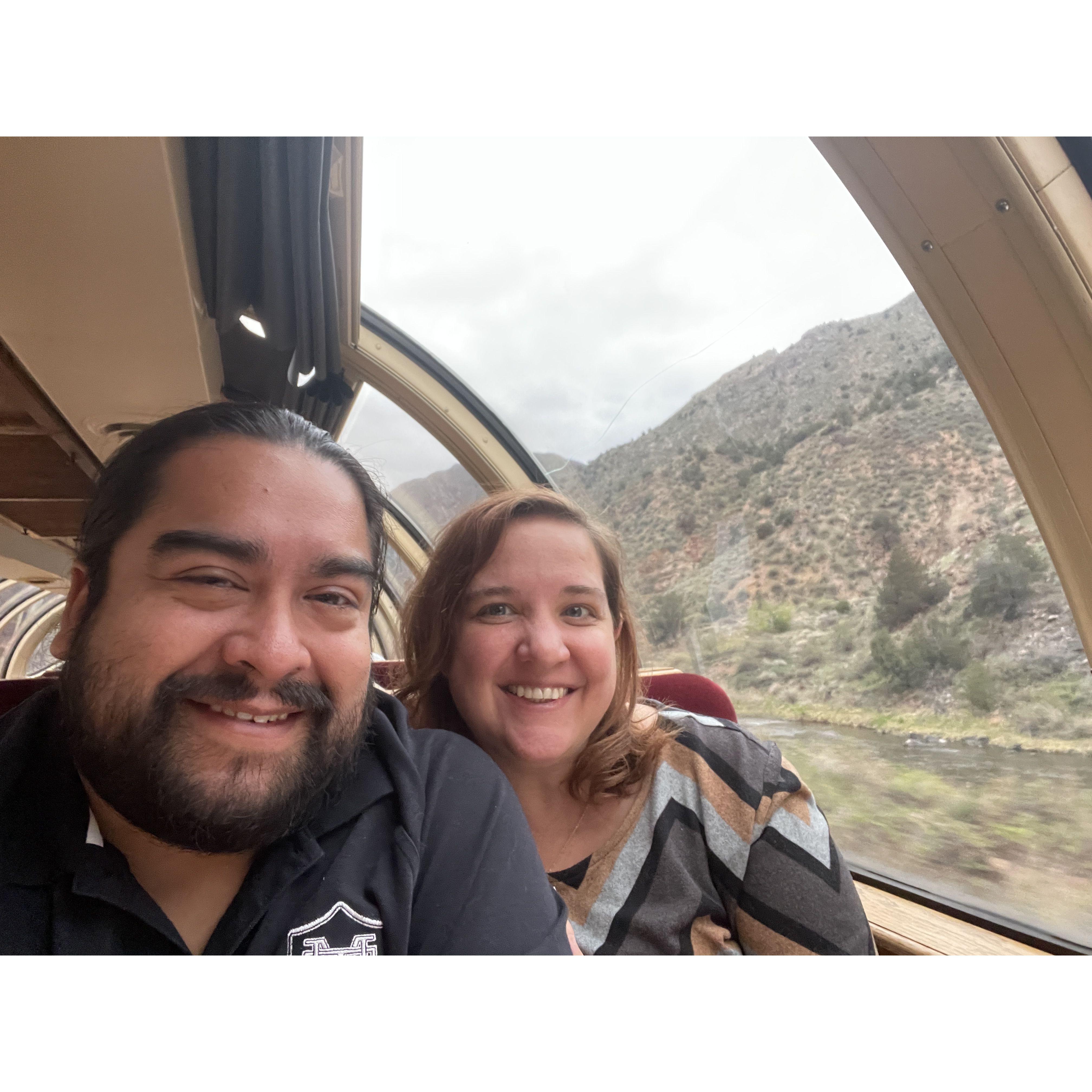 Riding the Royal Gorge Train in Canon City