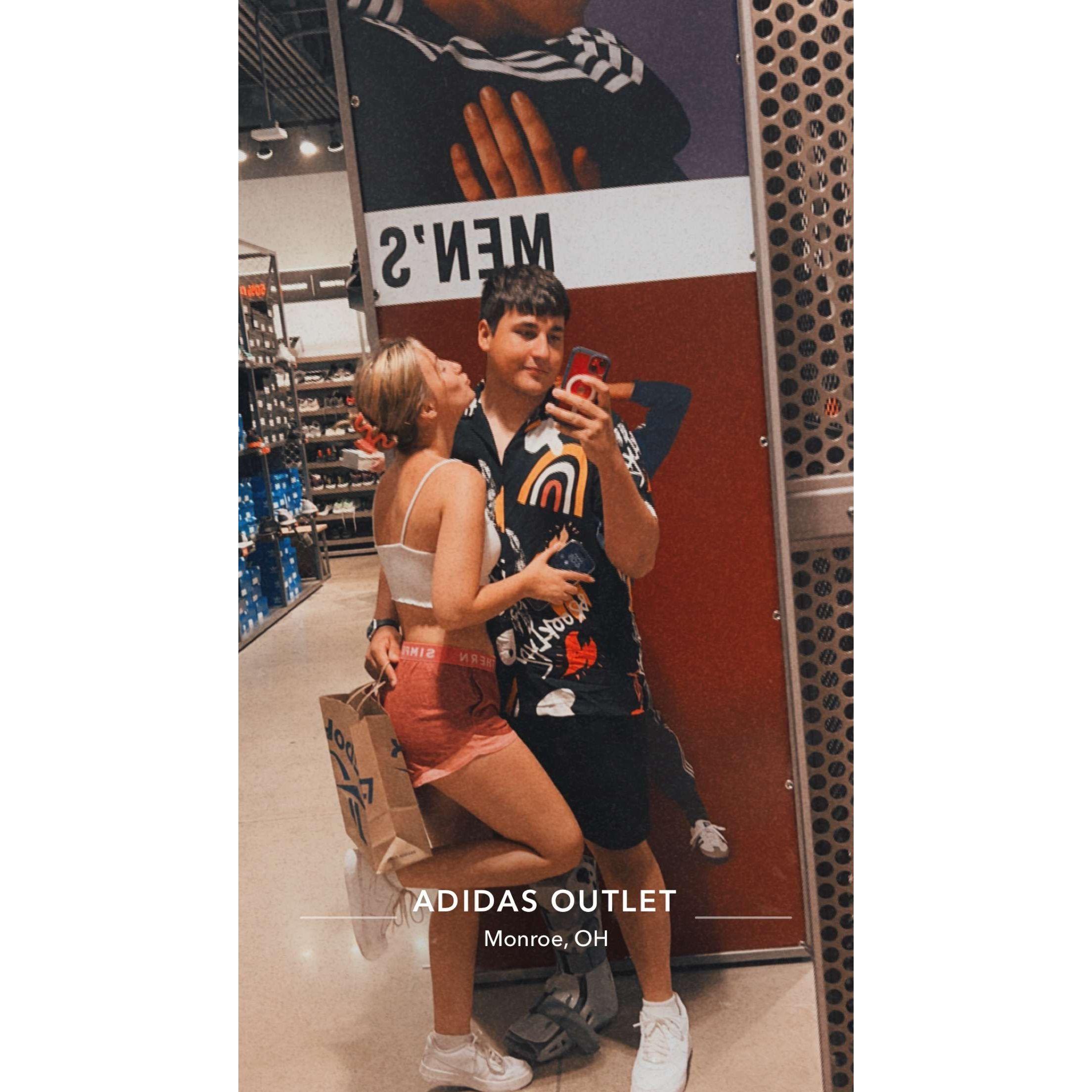 Our first vacation together
