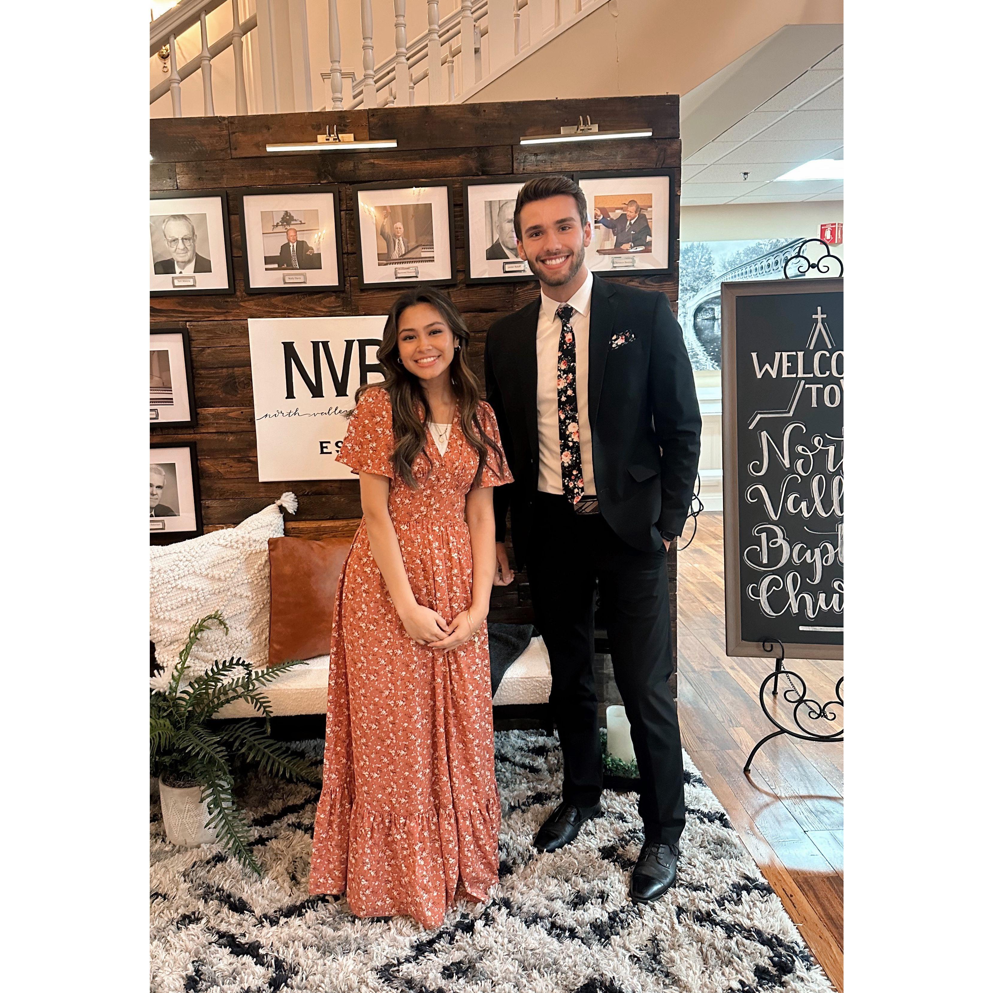 Our very first picture together!