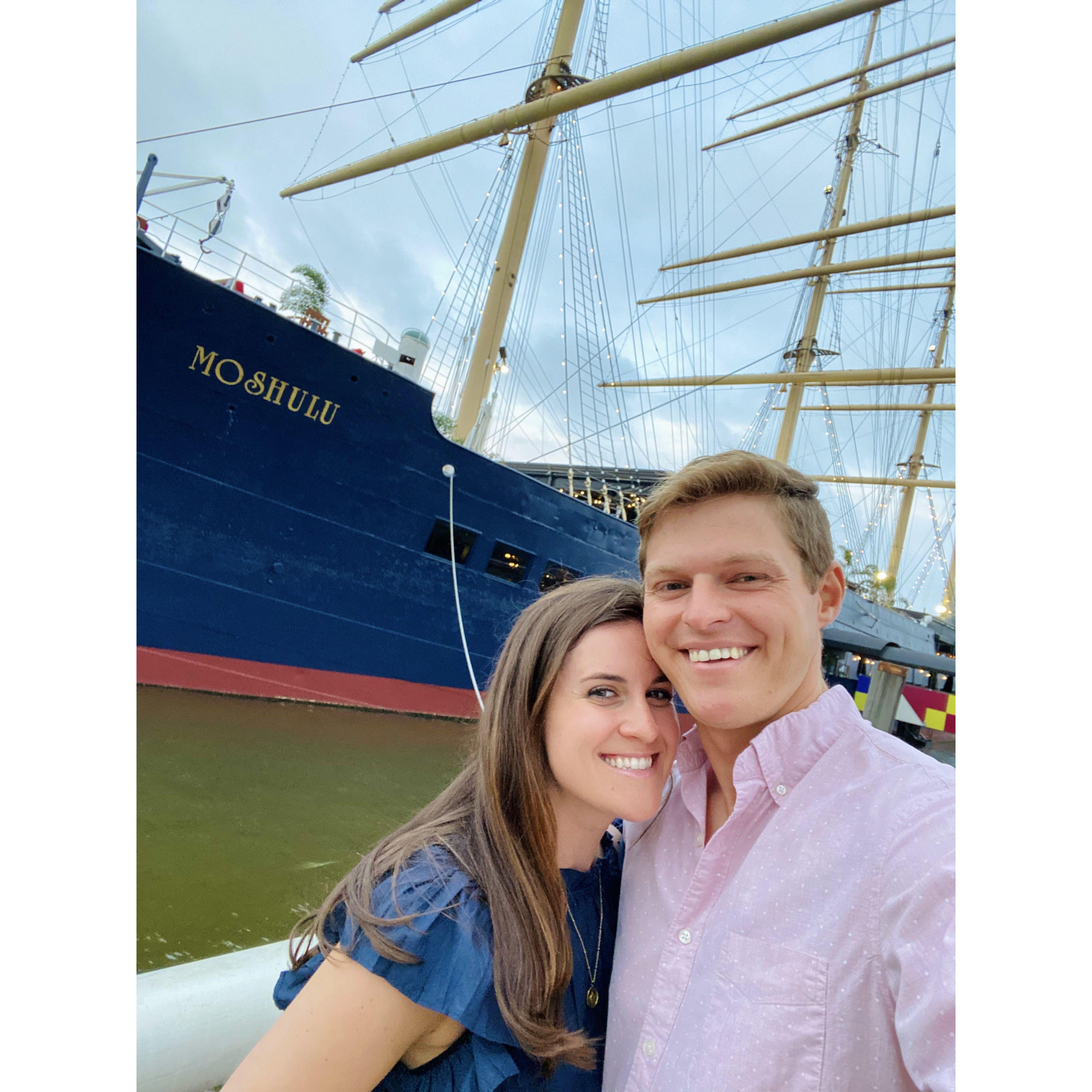 One of our favorite Philly dates on the Moshulu boat!