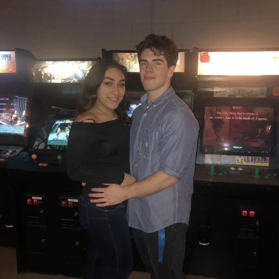 Brianna and Dechlyn's first Valentine's Day together