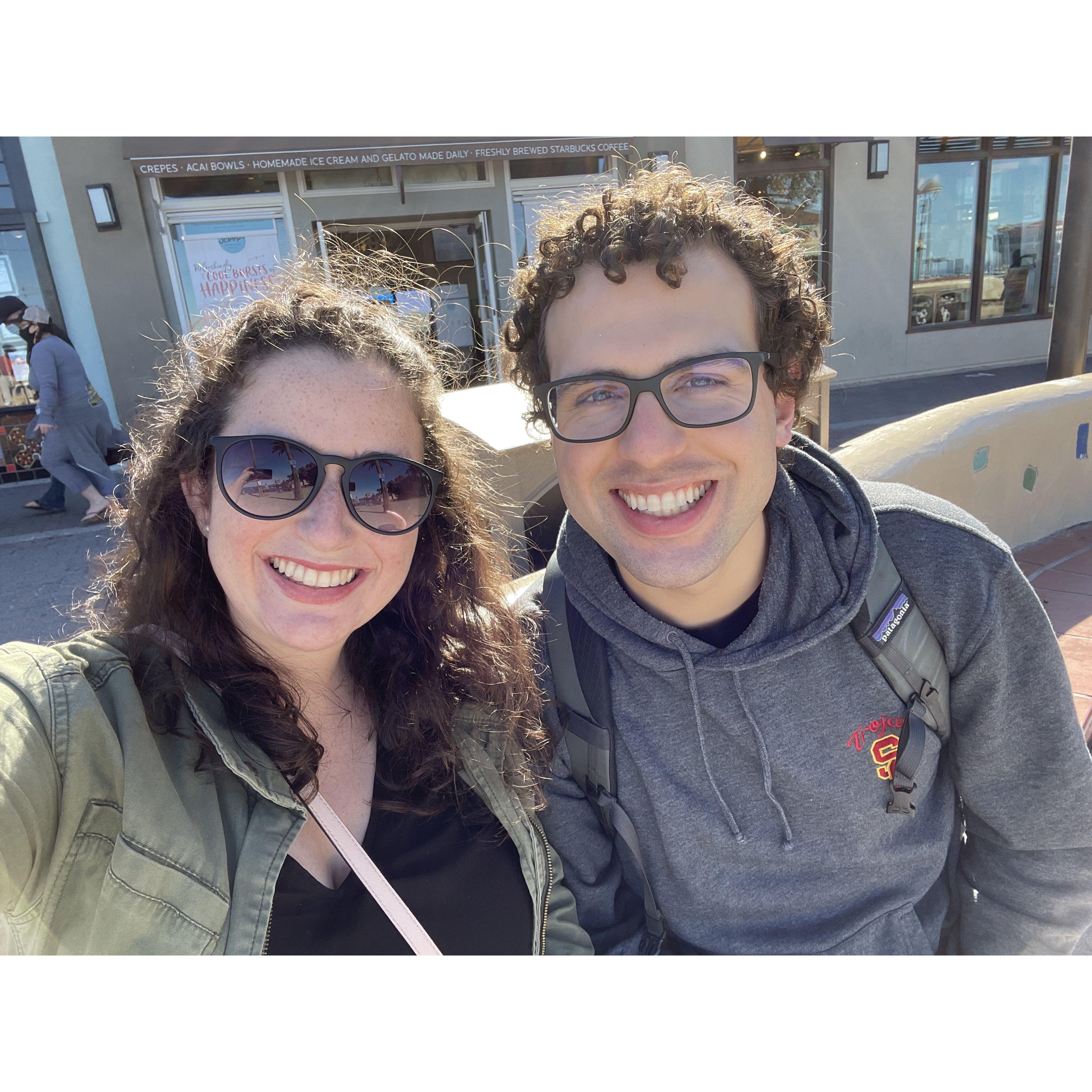 March 2021: Stephen took Grace to Catalina for her 25th birthday.