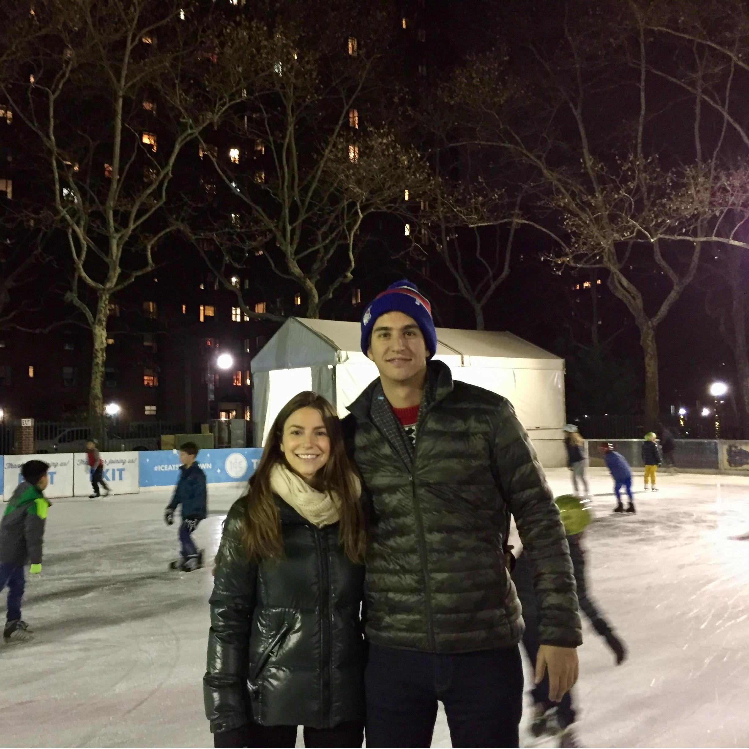 "Kids only night" at the rink. Made the cut.