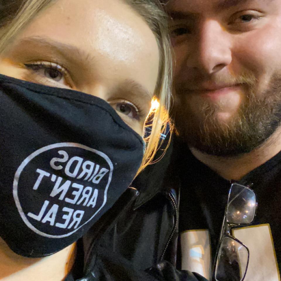 Our first wrestling show together, which certainly was also not the last