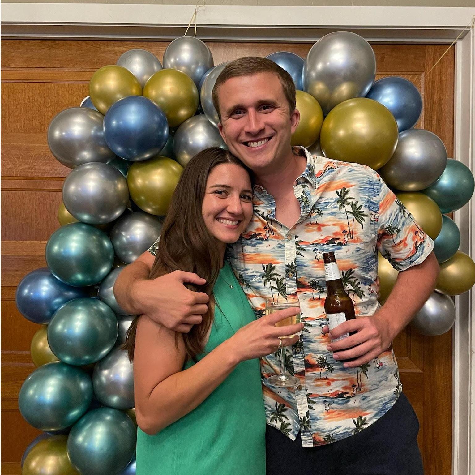 July 9, 2022 - Celebrating the engagement of our friends Sophia and David