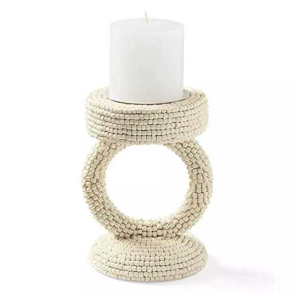 Small Del Sur Pillar Candle Holder (Natural color)