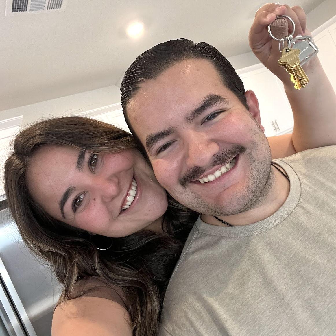 Our first home together.