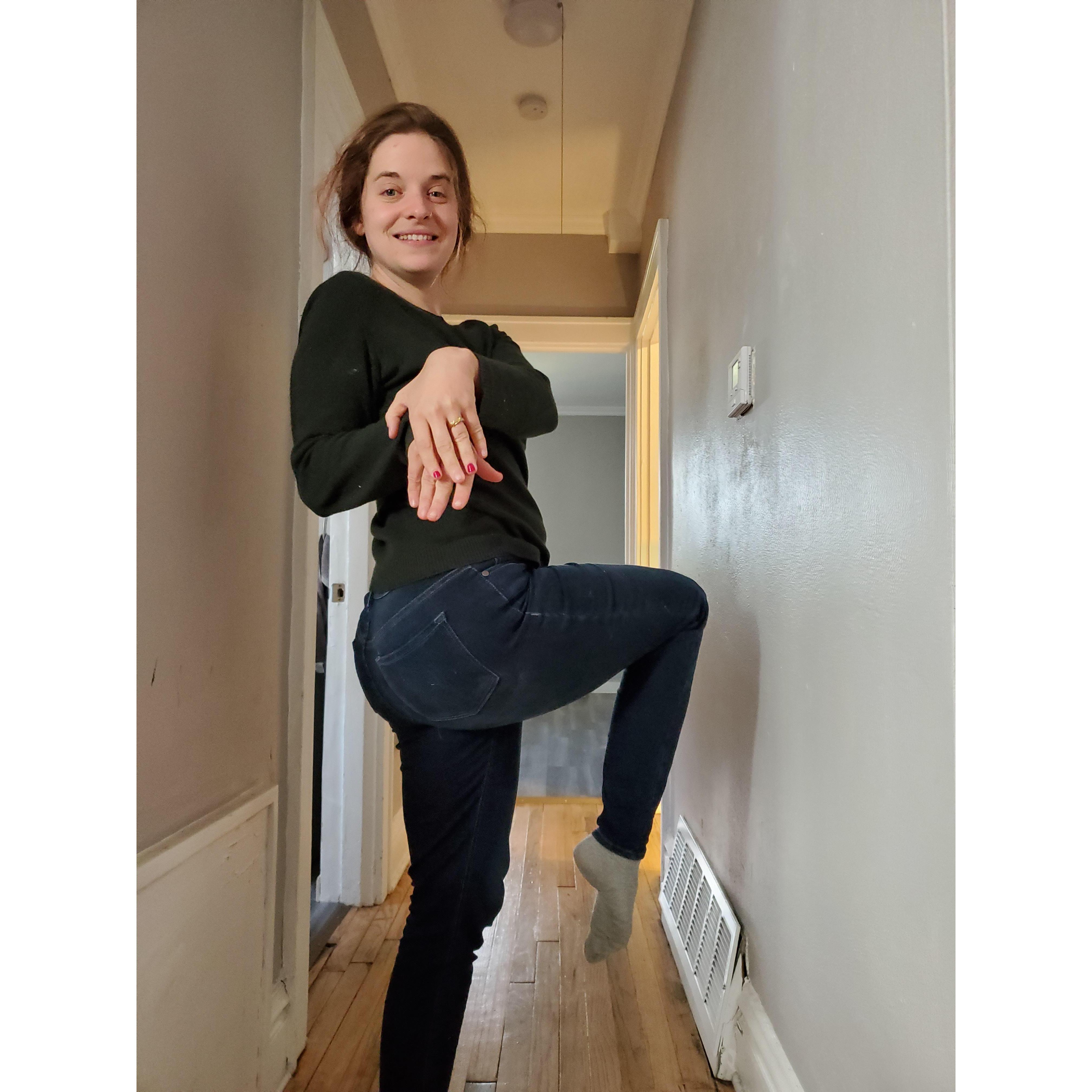 In which Renee discovers she doesn't know how to pose with a ring