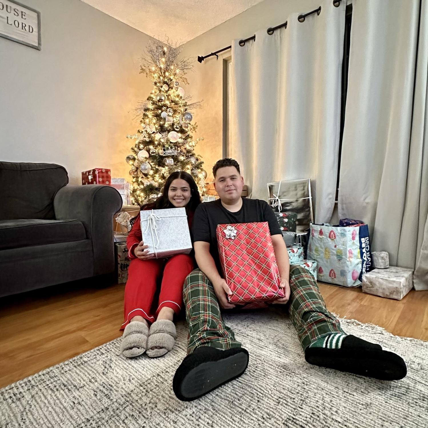 Our first Christmas together