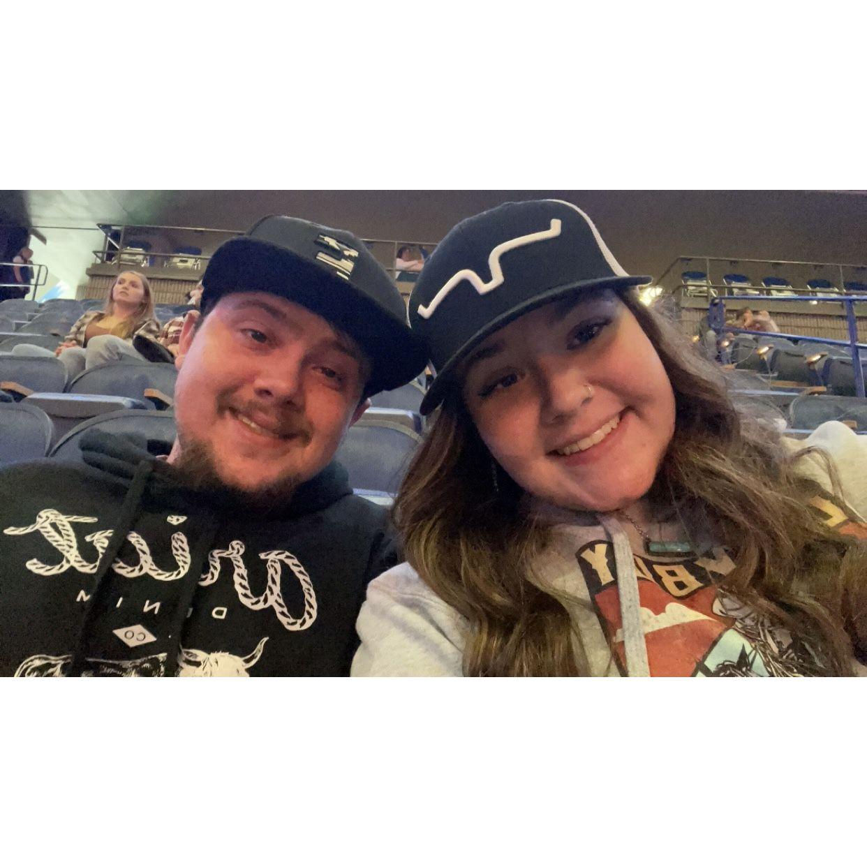 second time seeing Cody Johnson and our first time buying concert tickets