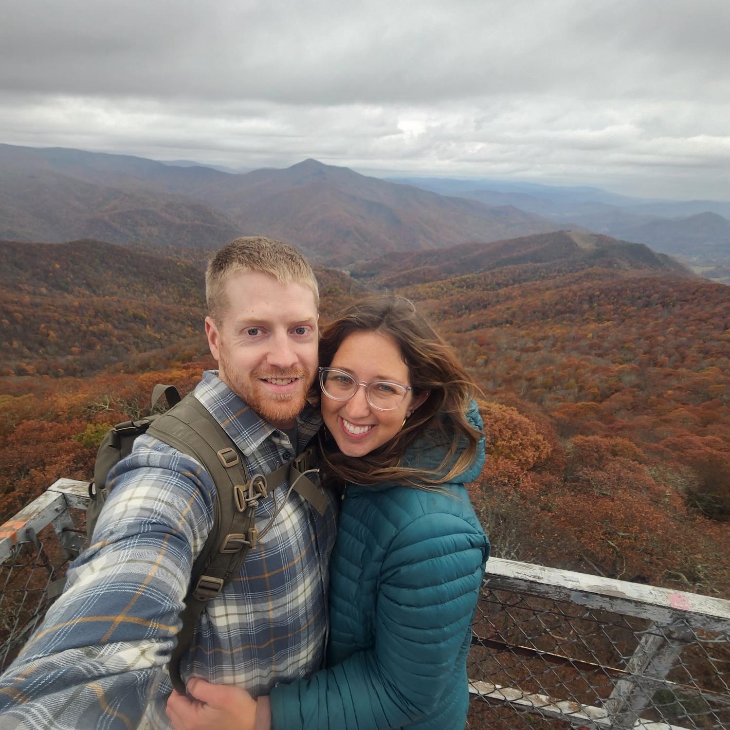 The blue ridge mountains in the fall!