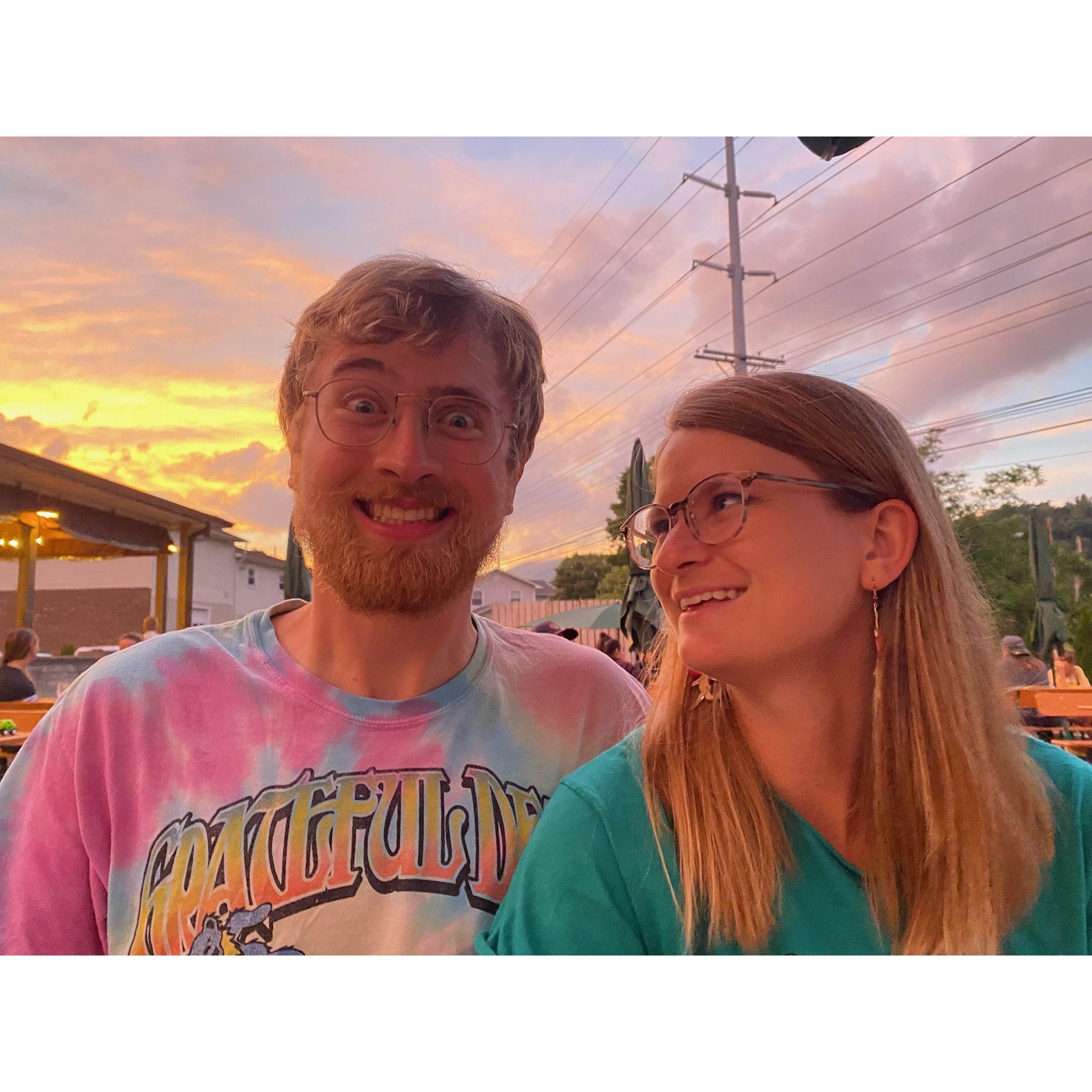 Ben's first trip to Boone, NC!