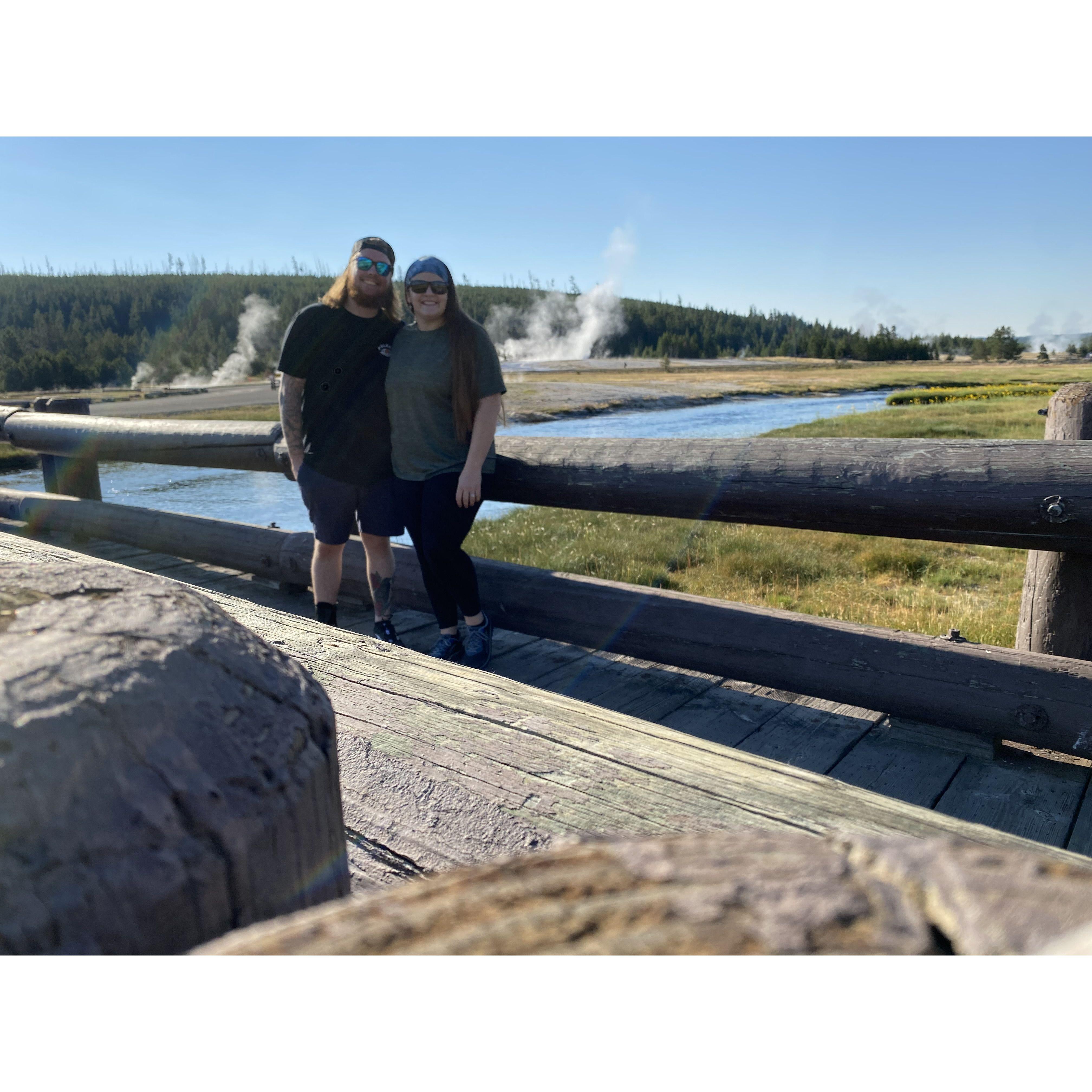More picutes in Yellowstone.