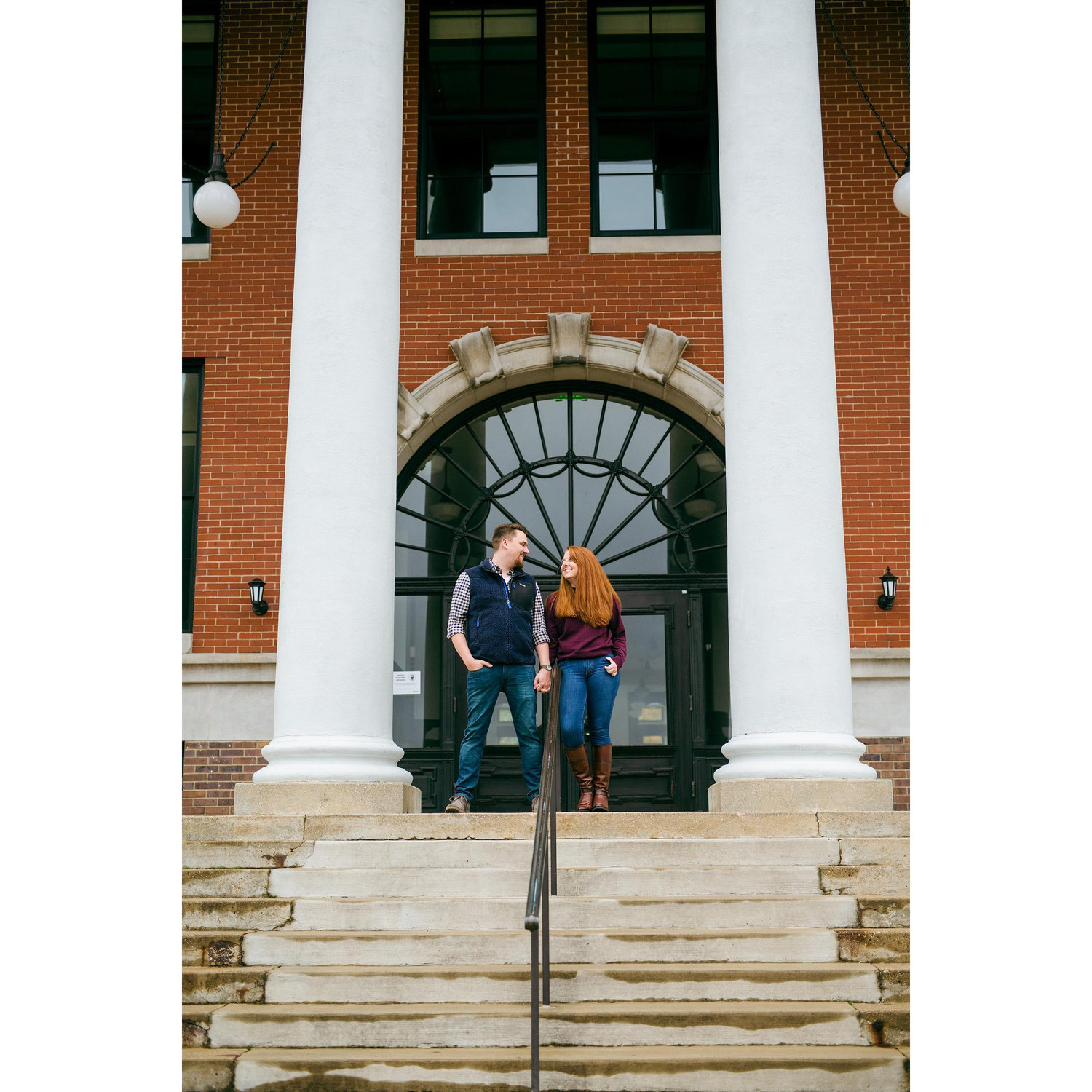 This photo was taken at Heritage Hall on WMU's campus -- the place where Angela's grandparents met and fell in love in 1948!