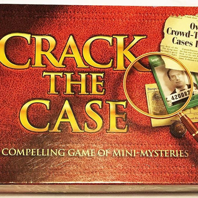 Milton Bradley Crack The Case ~ A Compendium of Mini-Mysteries