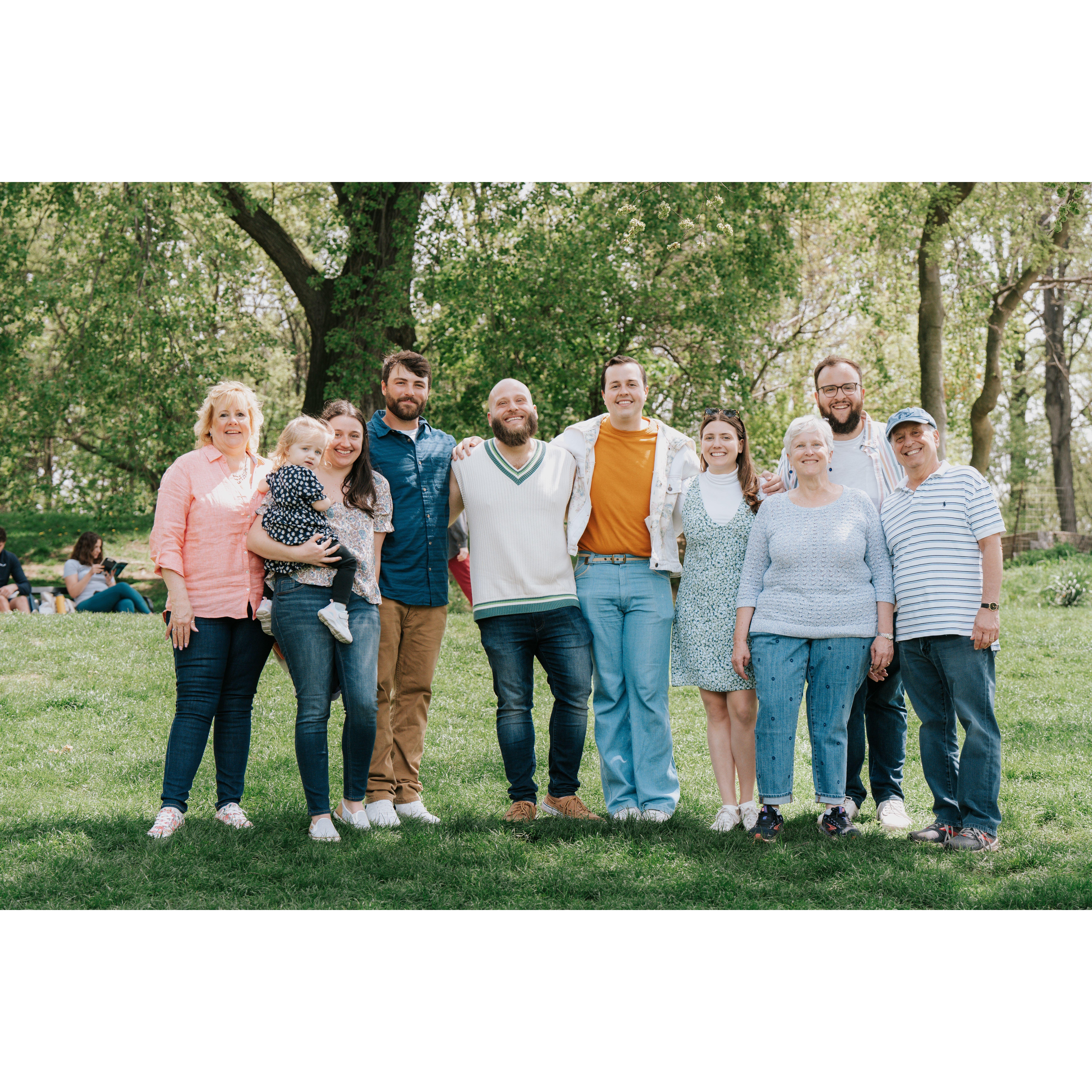The whole family!