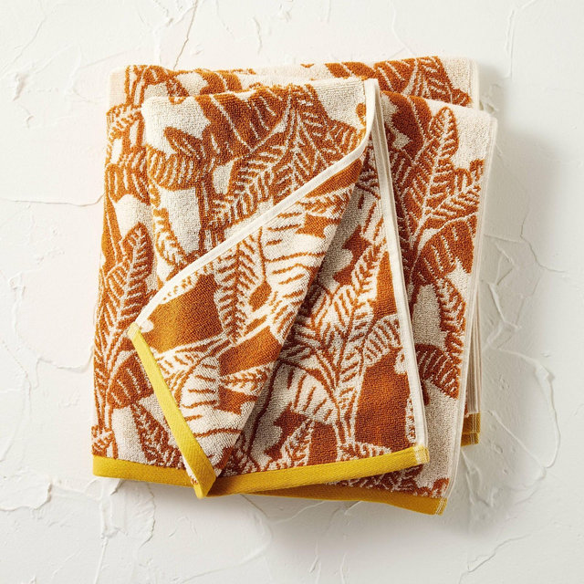 2pk Paradise Bath and Hand Towel Set Rust - Opalhouse™ designed with Jungalow™