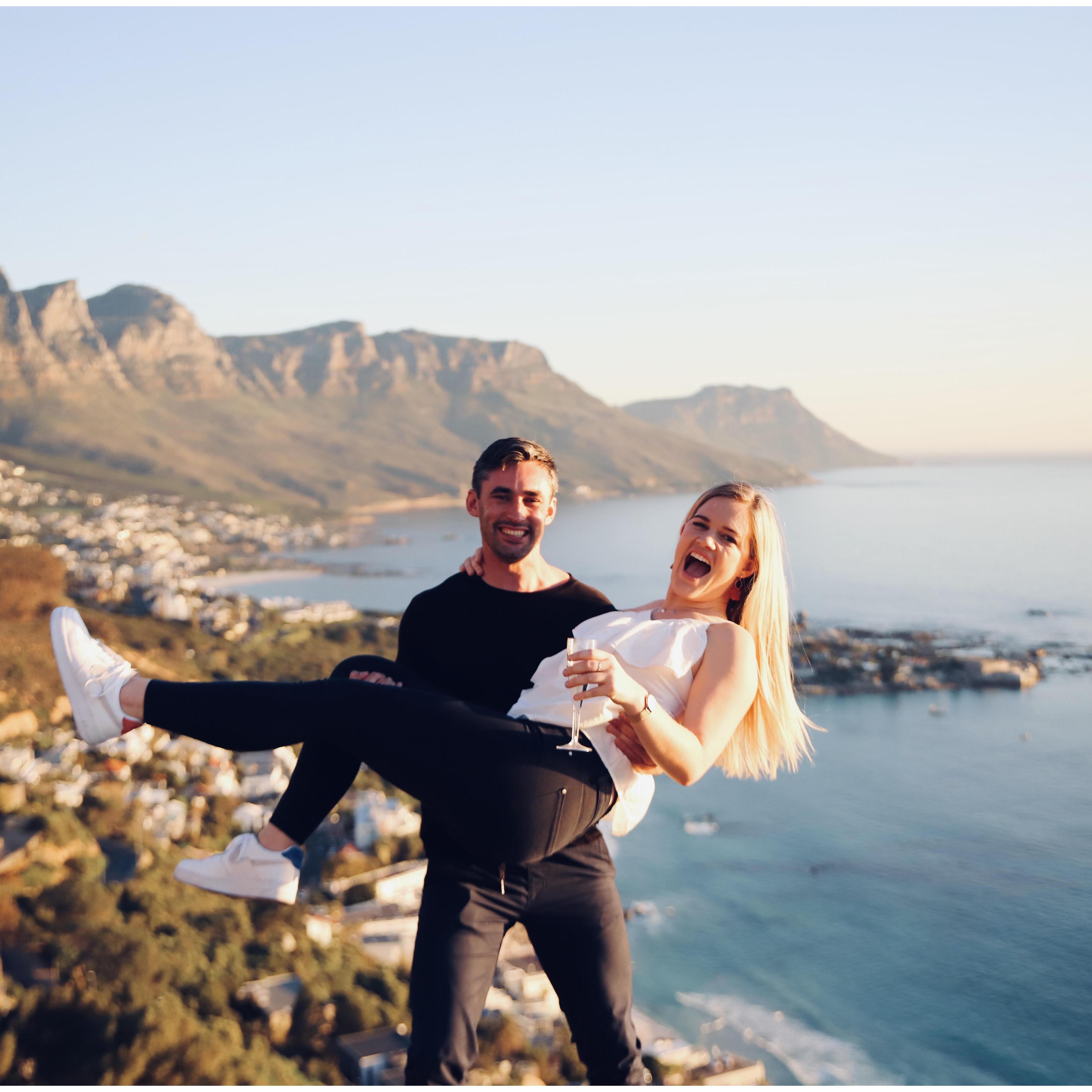This is one of our favourite spots in Cape Town! We love exploring this beautiful city together.