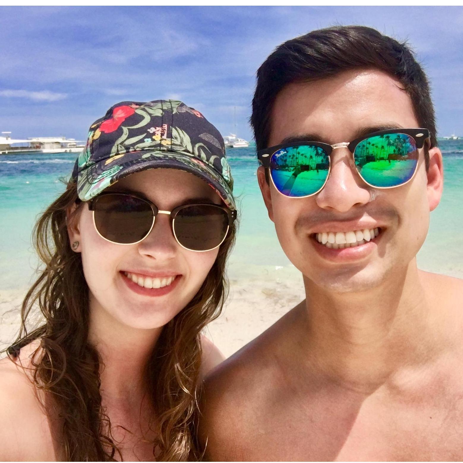 Beach time in the DR