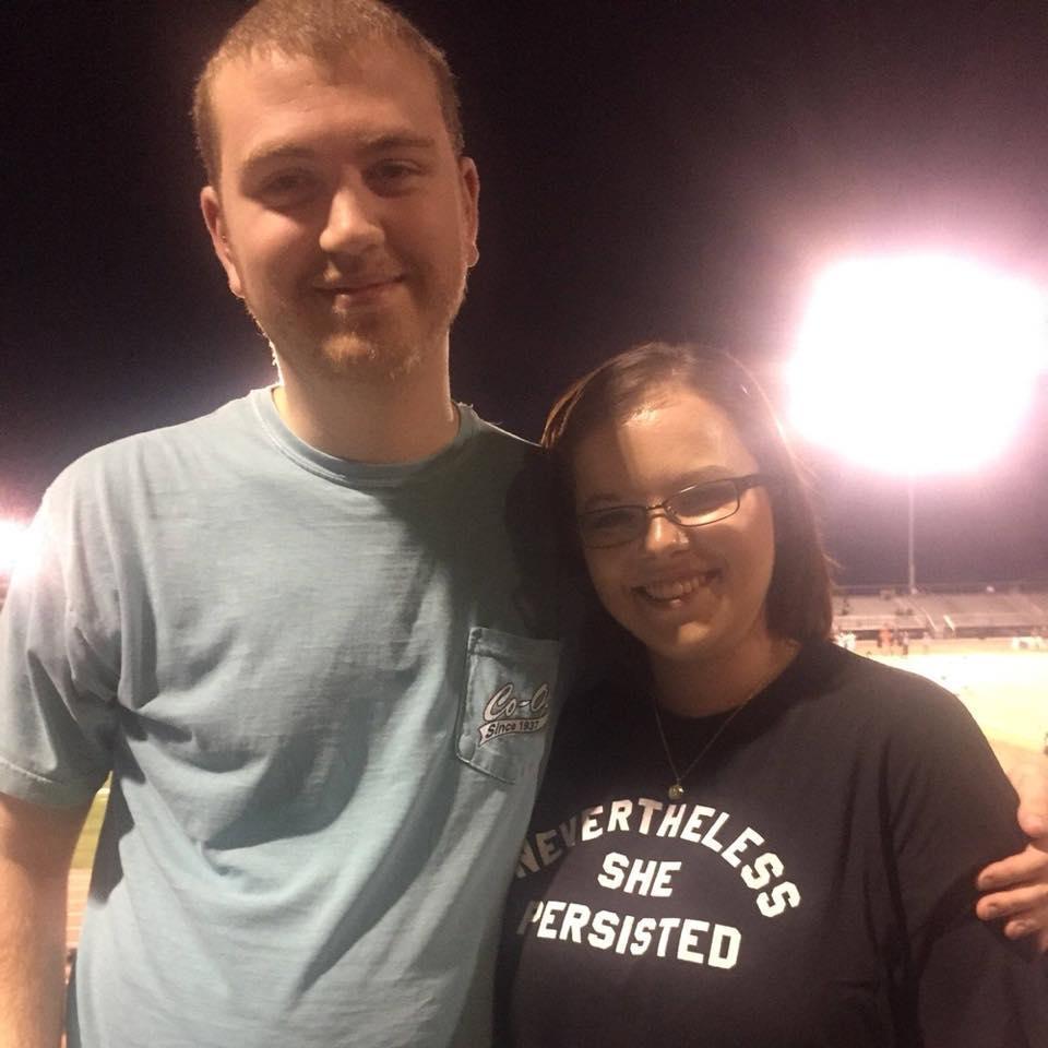 Our first Friday night lights experience in Cullman! I had a blast meeting his family and getting to see where he had gone to high school!