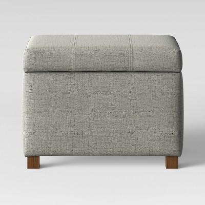Essex Storage Ottoman Gray - Threshold™