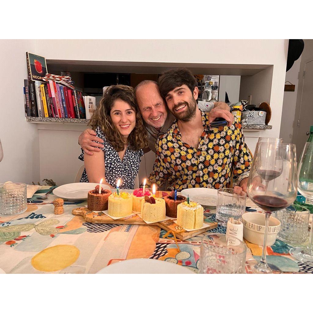 Celebrating good times with papa Maurizio! NYC 2024