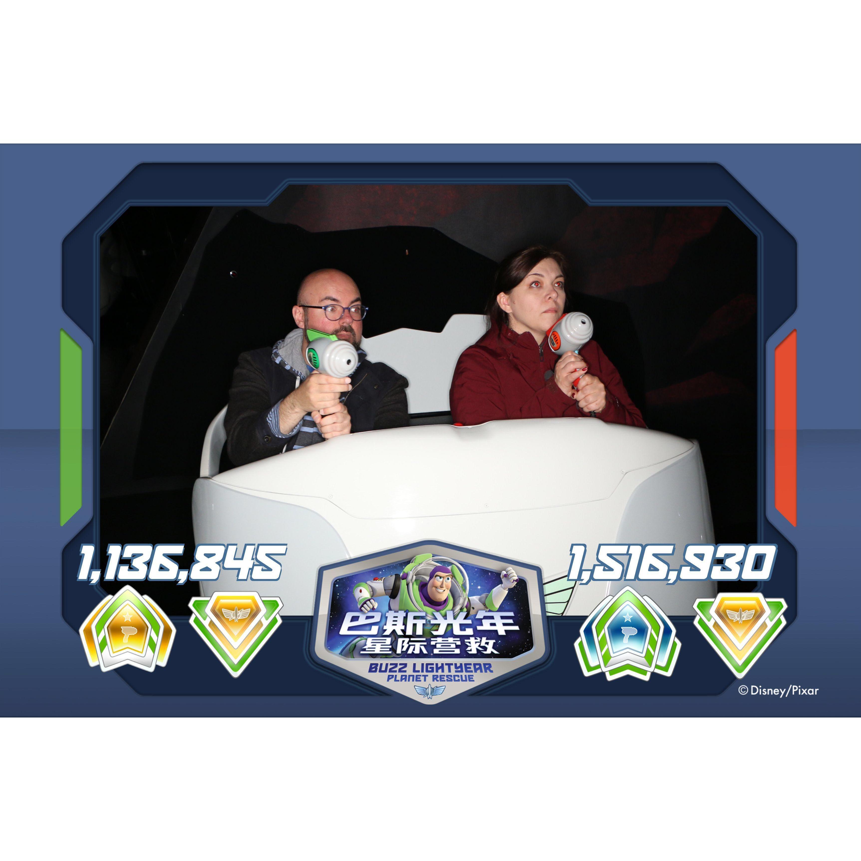 Our calling in life.  Look at the steely look in Joanna's eyes - she was born for this.  And she crushed my score, I'm just now noticing. That's it, get in the car, we're going back RIGHT now. - Kyle.