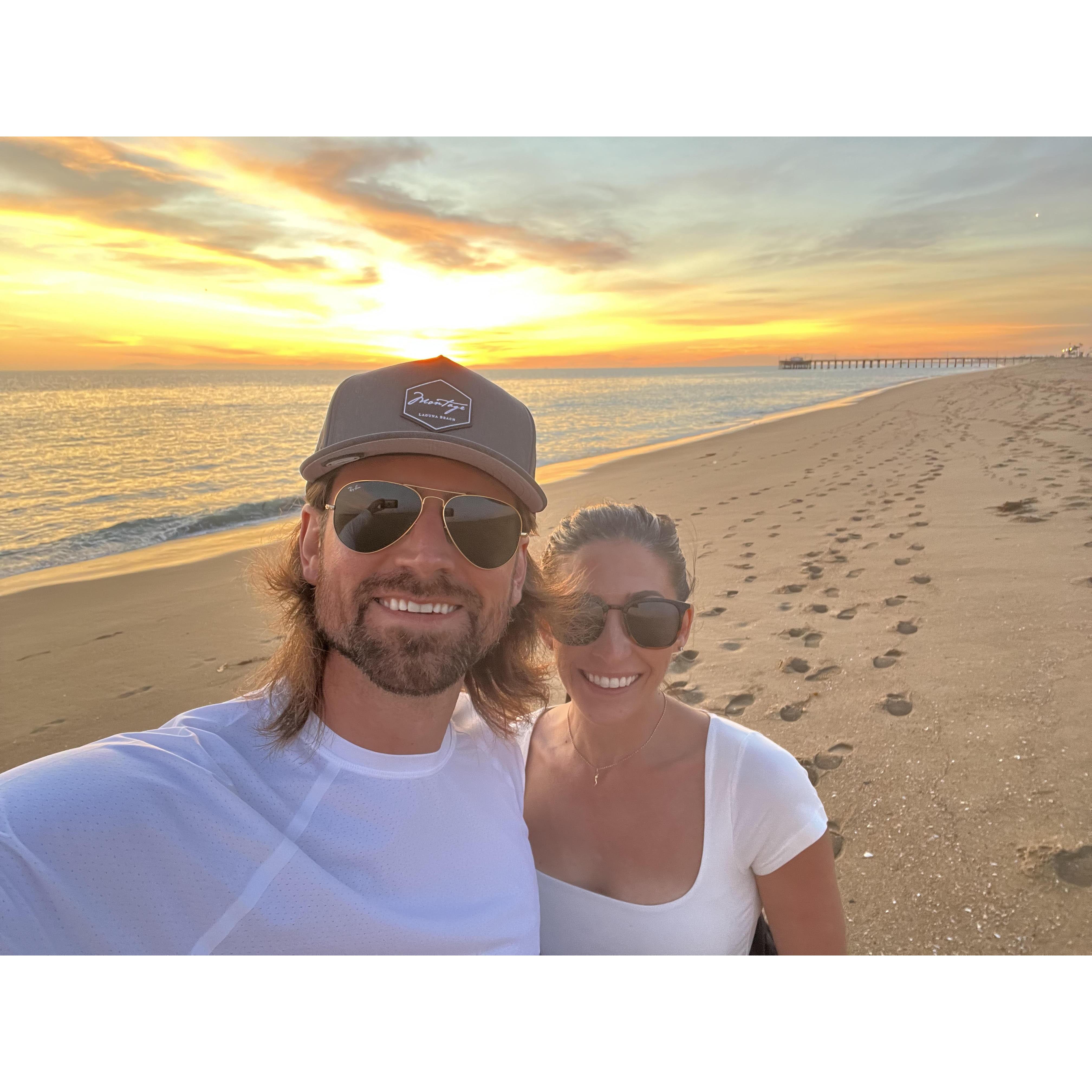 First time taking Jake to Newport Beach, CA!