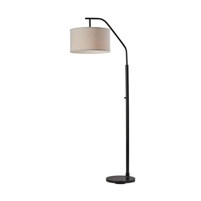 Payton Metal Floor Lamp, Black