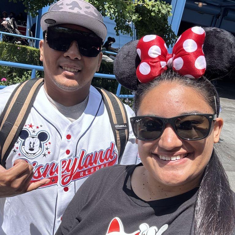 Their first trip together as an engaged couple. Since it was Will's first time in California, they had to do it all-Disneyland, Universal Studios, Santa Monica, and Knott's Berry Farm.