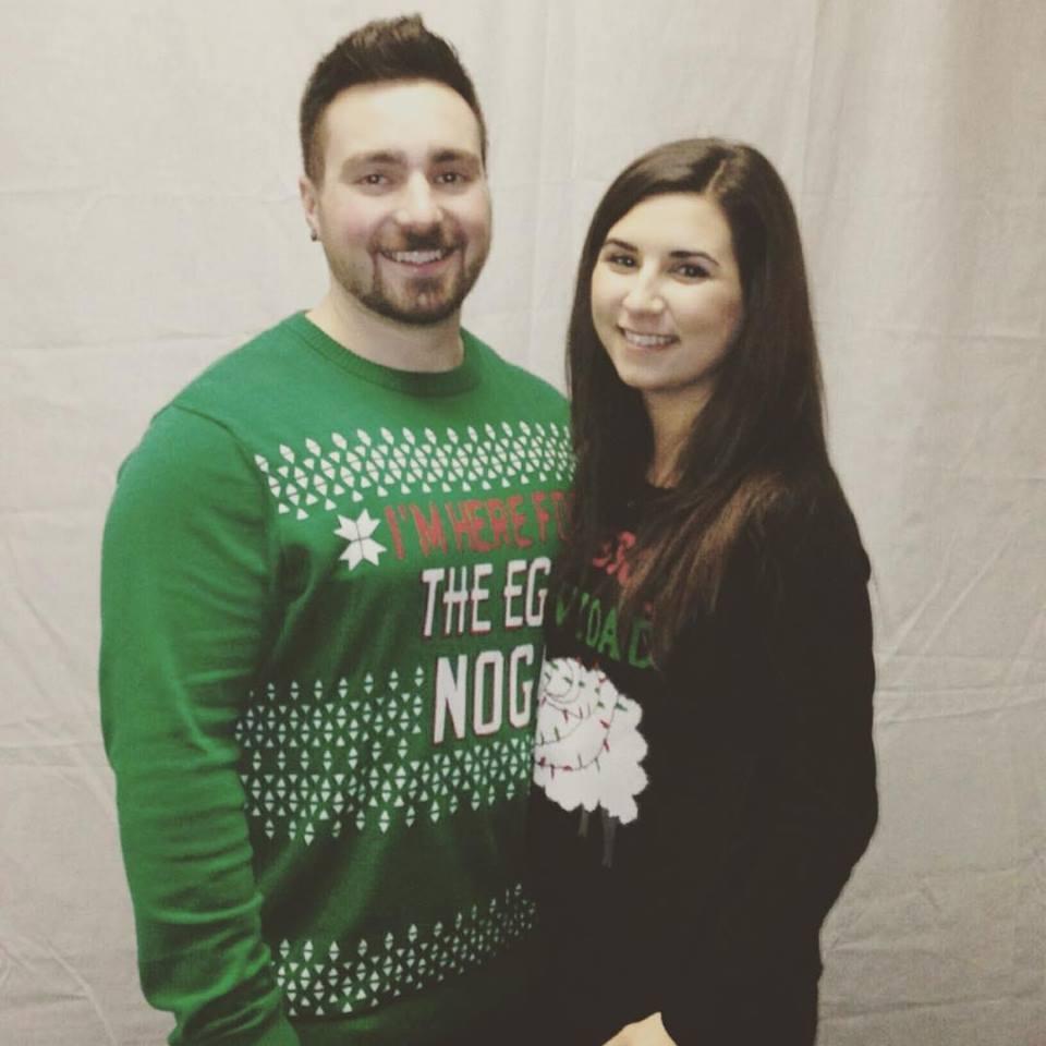 At Rocco's famous Christmas party circa 2015