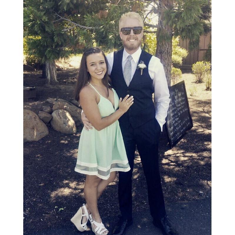 Celebrating our friends' wedding about 3 years ago, its FINALLY our turn!