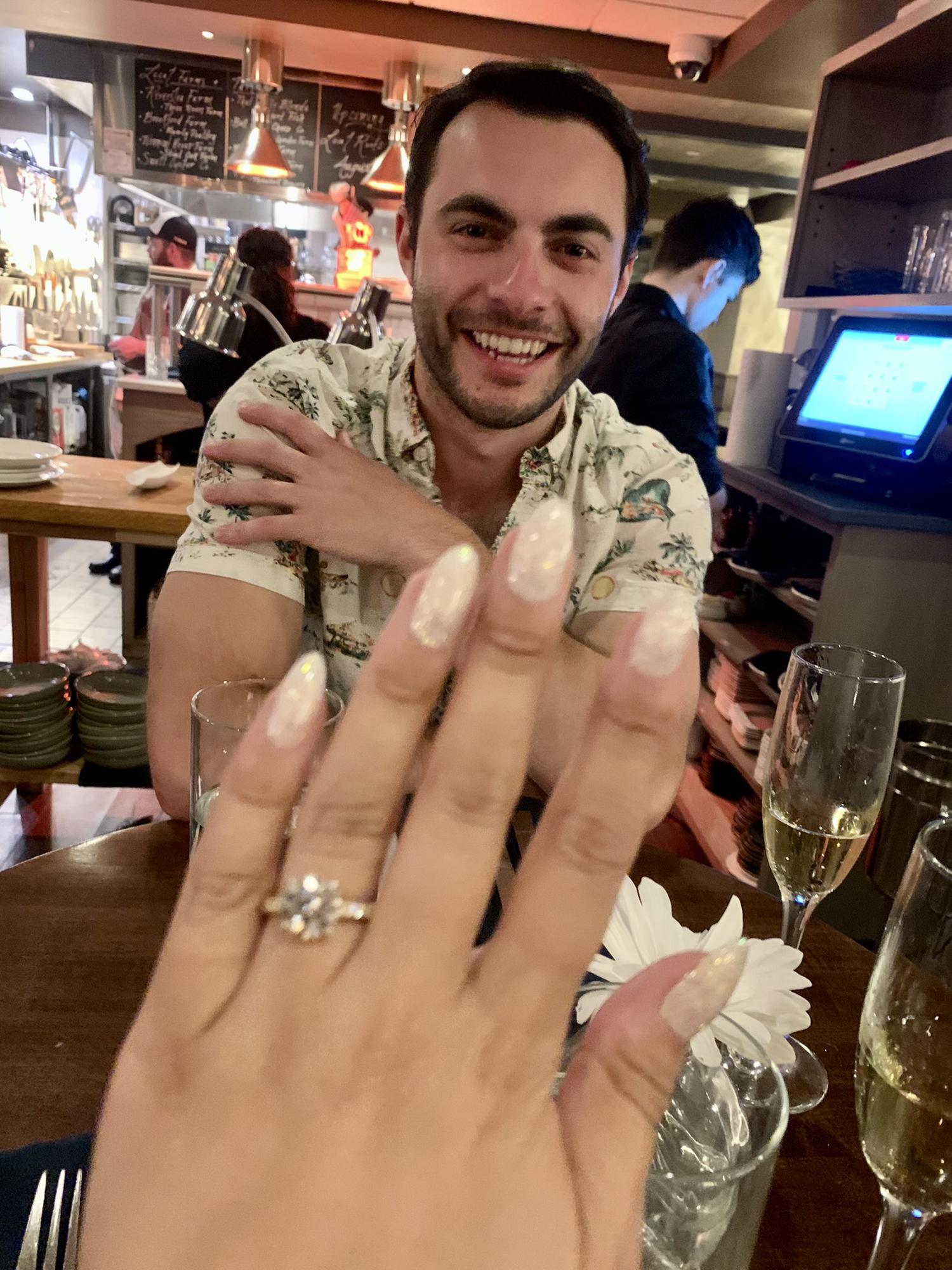 Cat said yes!