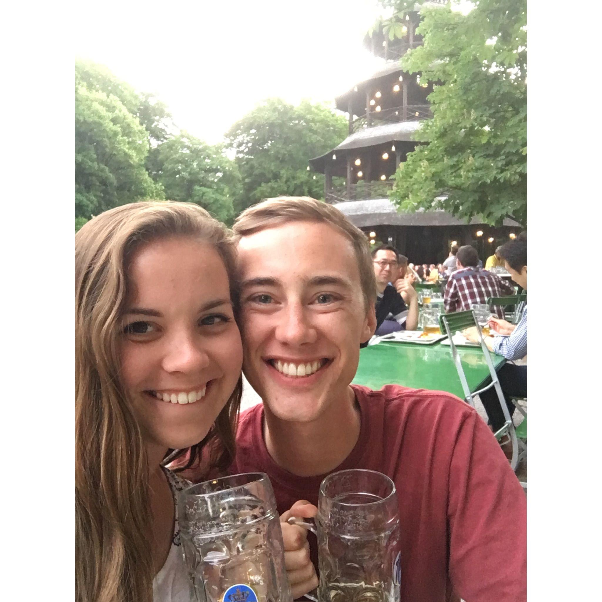 English Garden in Munich, Germany - 2017