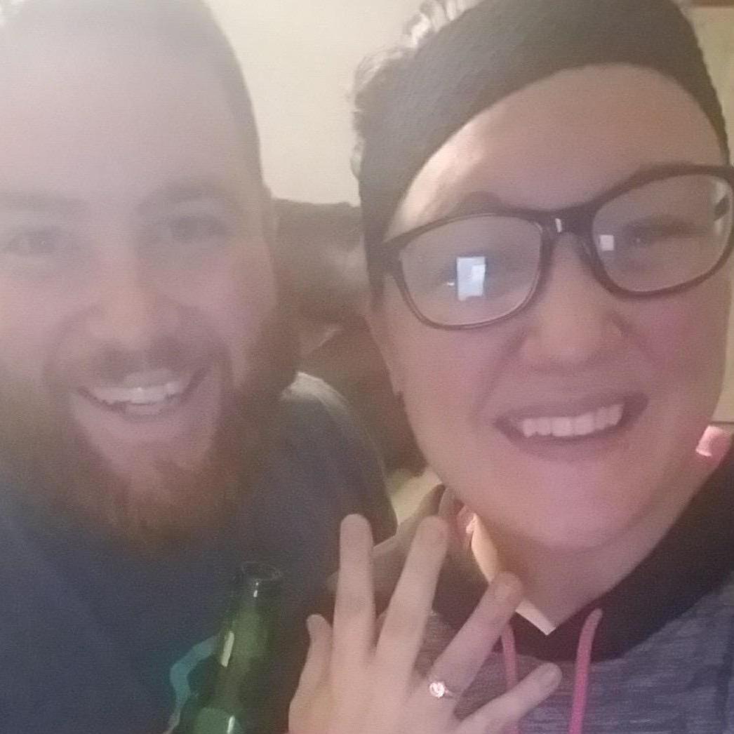 The day we got engaged! May the 4th be with you 😉