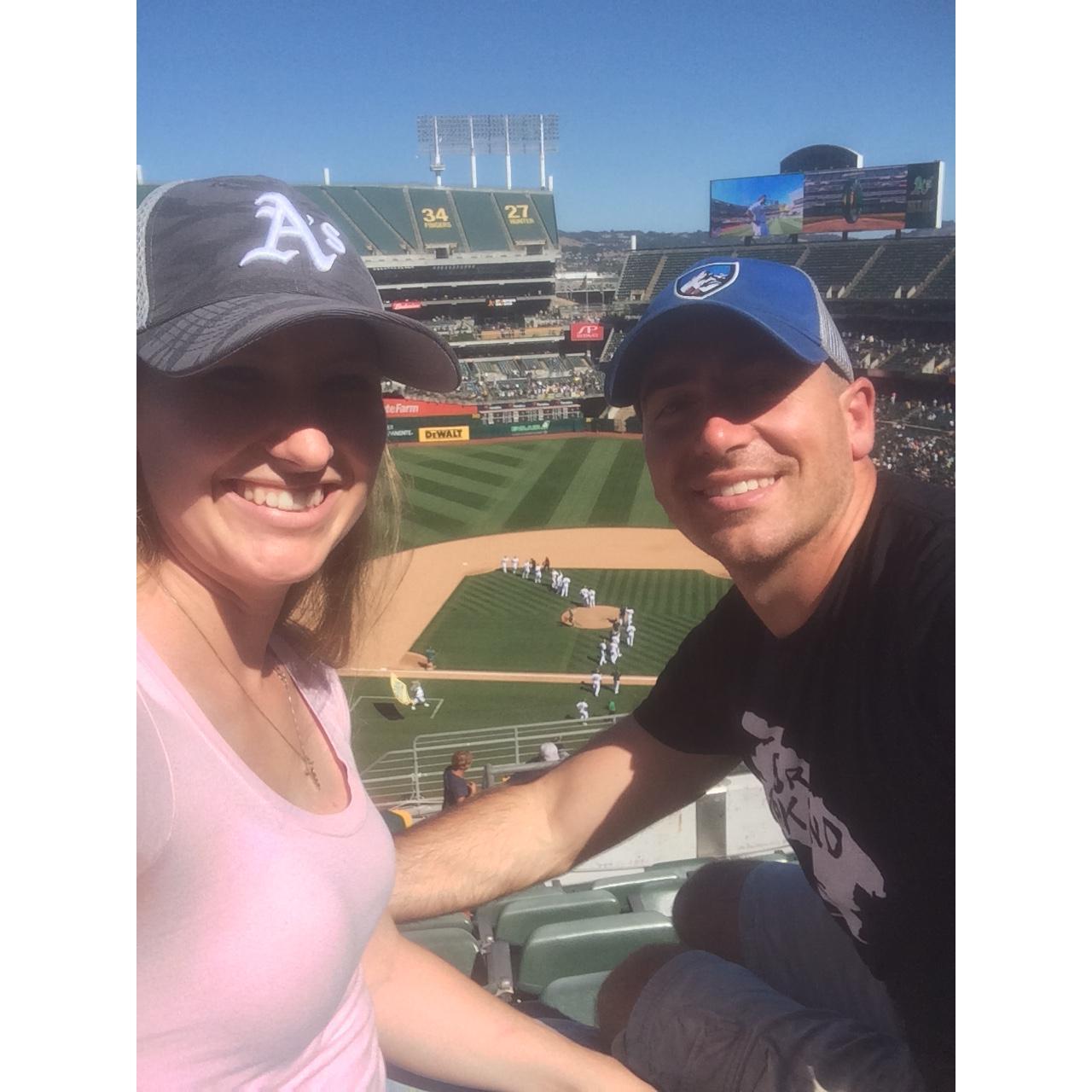 A's Baseball Game