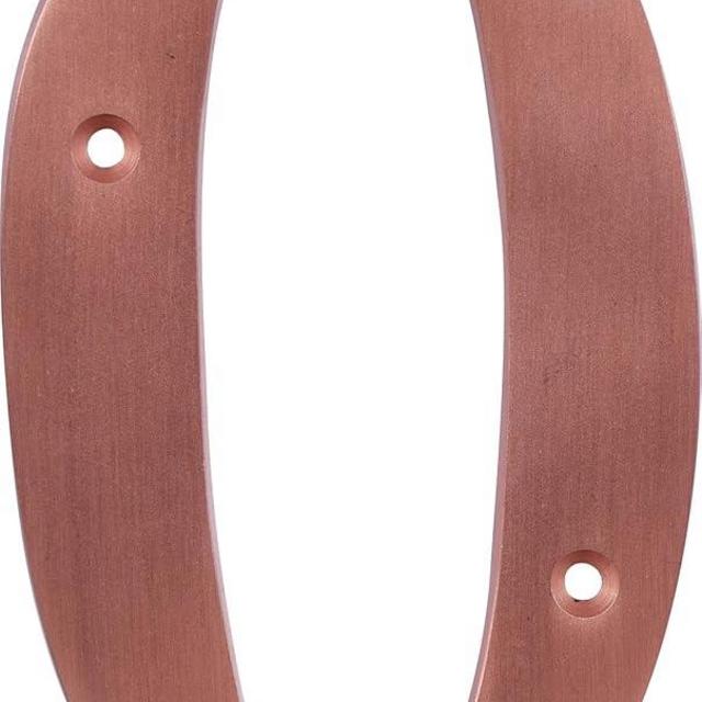 Distinctions 90590 Brushed Copper House Number 0, 5-Inch