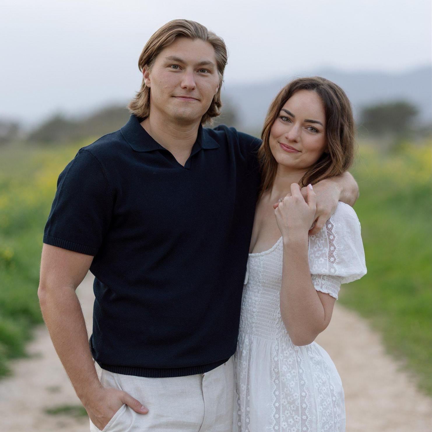 Our engagement photos in Santa Barbara, CA!