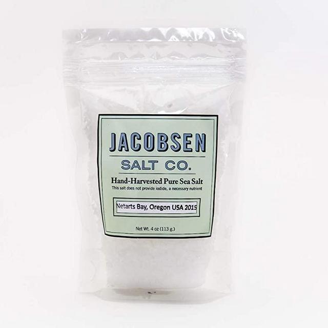 JACOBSEN SALT CO Finishing Sea Salt Flakes, 4 OZ