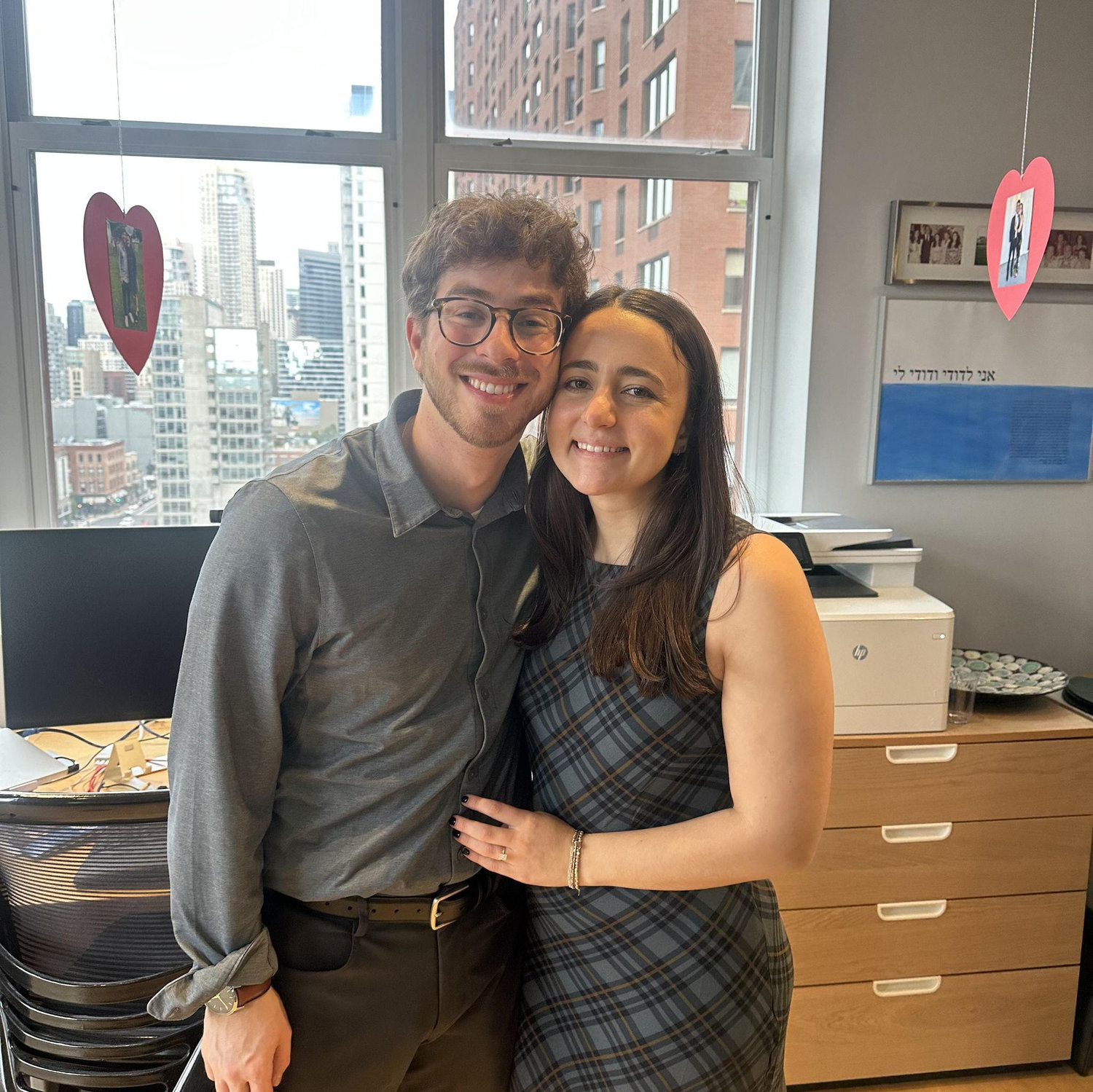 Our engagement party ⚲ Chicago, IL