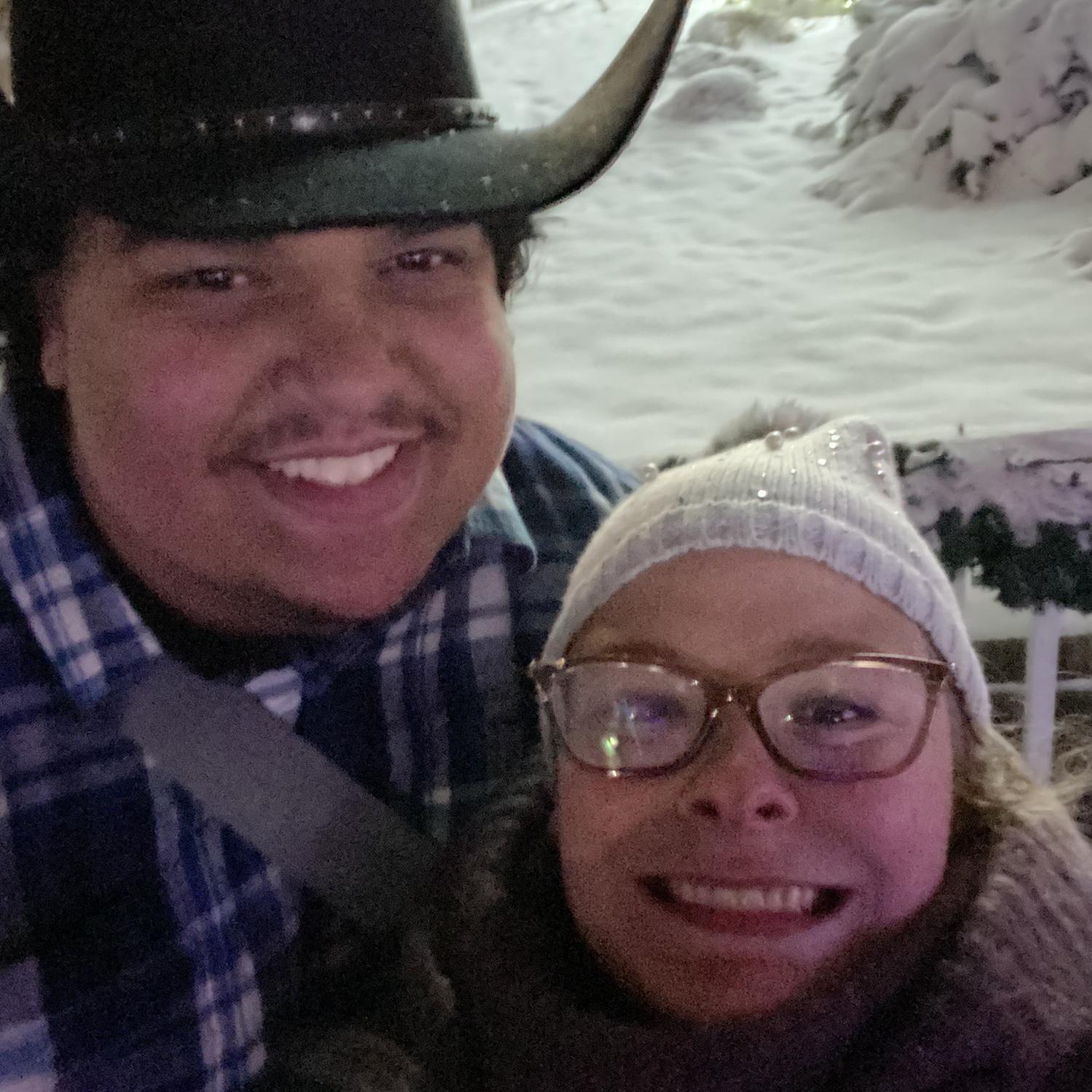 December 26, 2022~I won tickets to the Wildlights from work and even though it was freezing, we enjoyed the magical atmosphere at the Columbus Zoo.