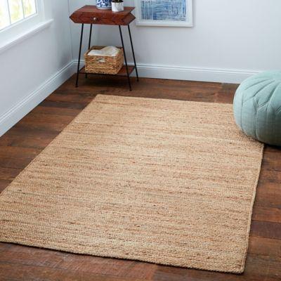 Bee & Willow™ Home Fireside Jute Braided 6' x 9' Area Rug in Natural