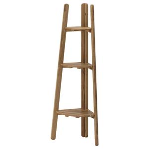 ASKHOLMEN	Plant stand, gray-brown stained gray-brown