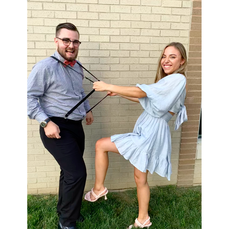 Having the best time at our friends weddings